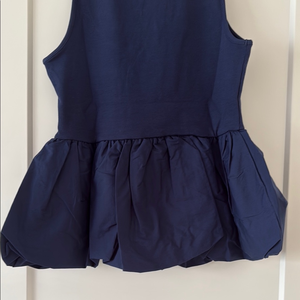 Anthropologie: Maeve Bubble Peplum Tank - Picture 6 of 8